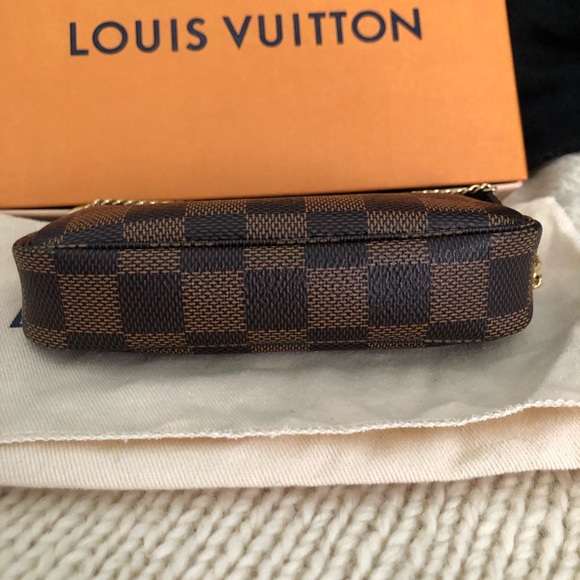 LV Mini Pochette Ebene - Picture 4 of 10